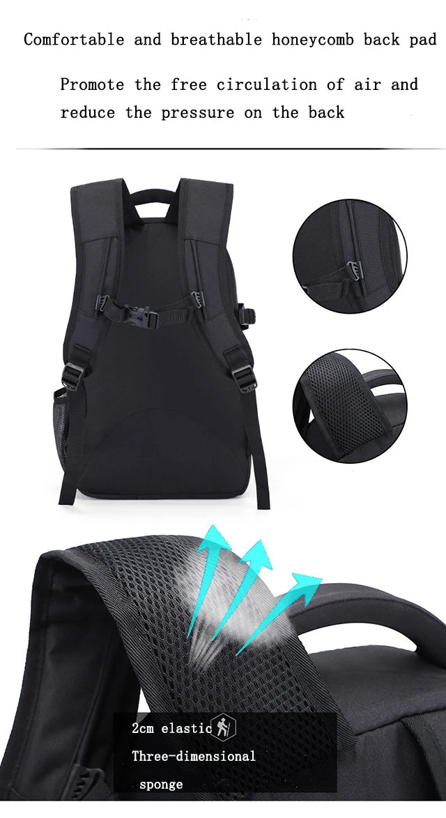 Waterproof Wear-Resistant Camera and Photography Backpack – Ideal for DSLR, Mirrorless, and Drone Gear