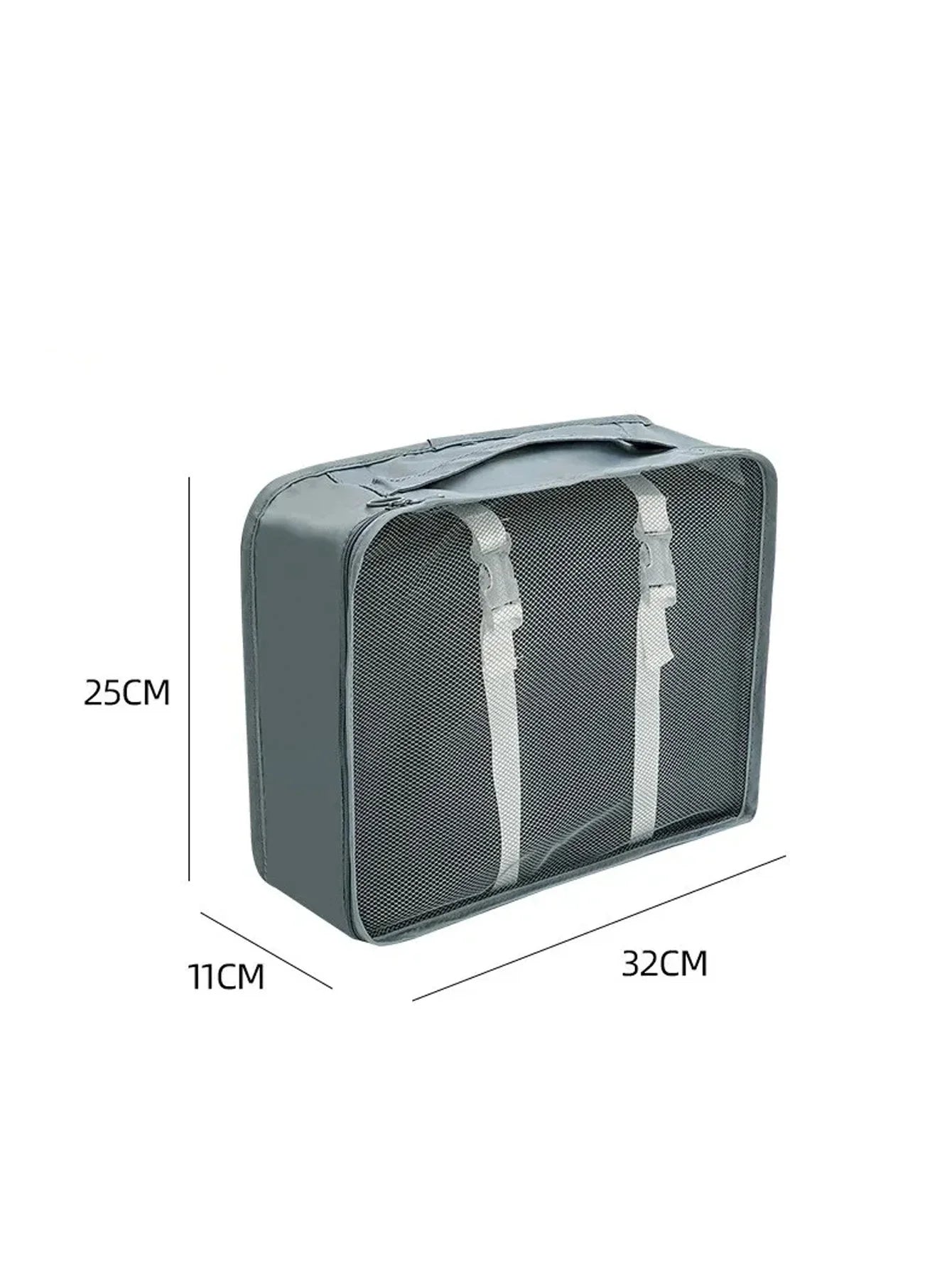10-Piece Travel Organizer Set - Packing Cubes for Clothes, Shoes & Toiletries