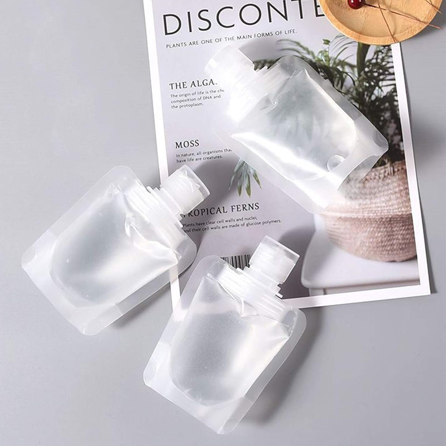 10 Pcs 30/50/100ml Travel Subpackage Bottles – Leak-Proof, Reusable Containers for Toiletries