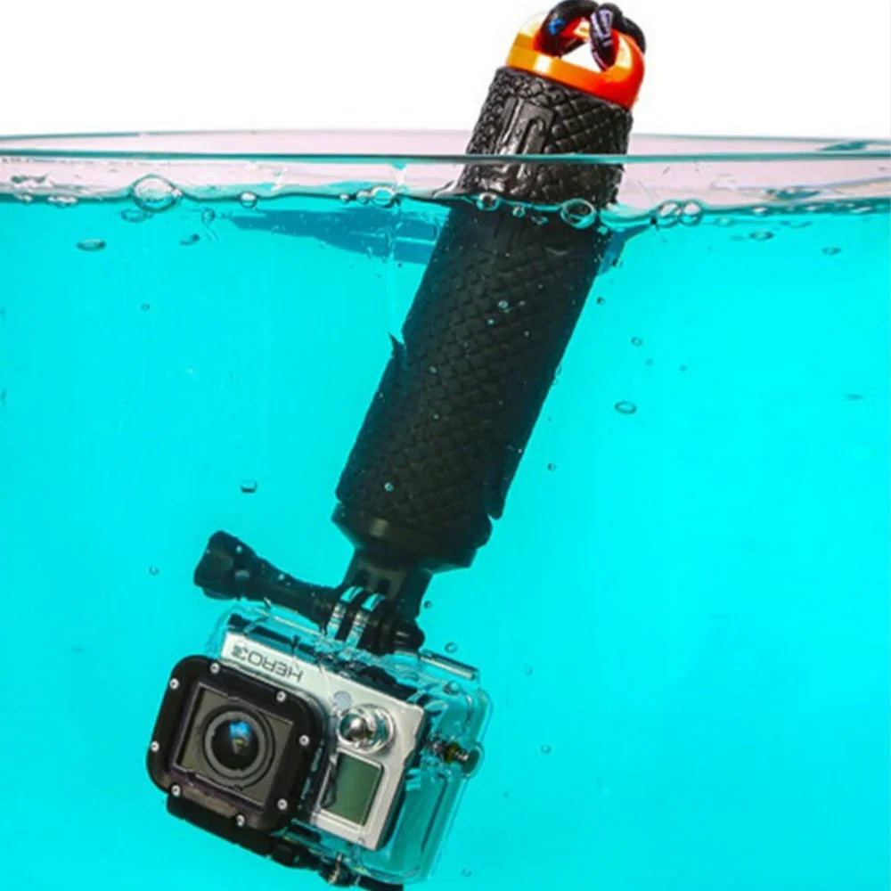 Water Floating Hand Grip Handle Mount for Action Cameras – Compatible with GoPro, DJI, Insta360, and More