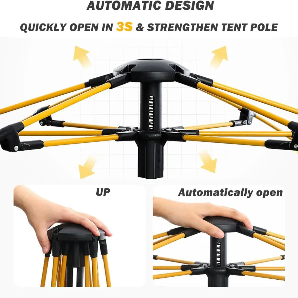Automatic Quick-Opening Outdoor Camping Tent – Durable, Spacious, and Perfect for Quick Adventures