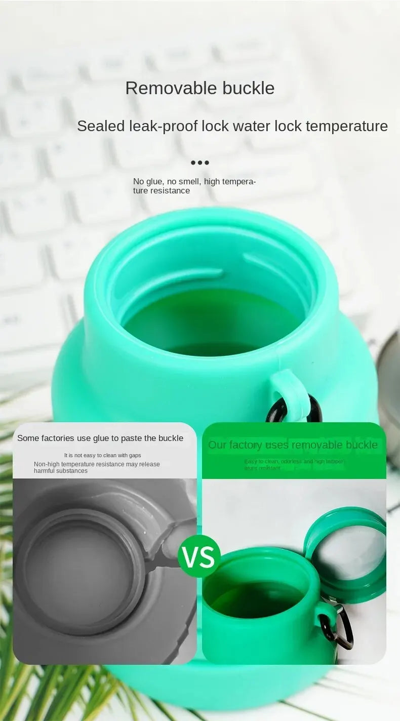 Collapsible Water Bottle – Portable and BPA-Free, Perfect for Hiking and Outdoor Activities