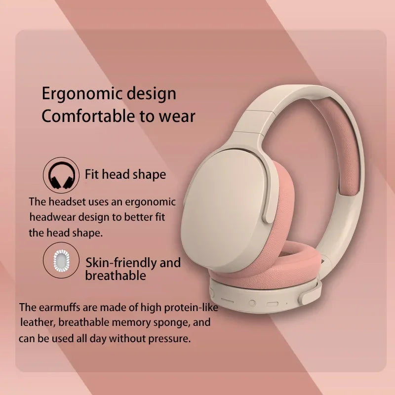 Erilles P2961 Wireless Bluetooth Headphones – Versatile Headphones for Gaming, Sports, and Everyday Use