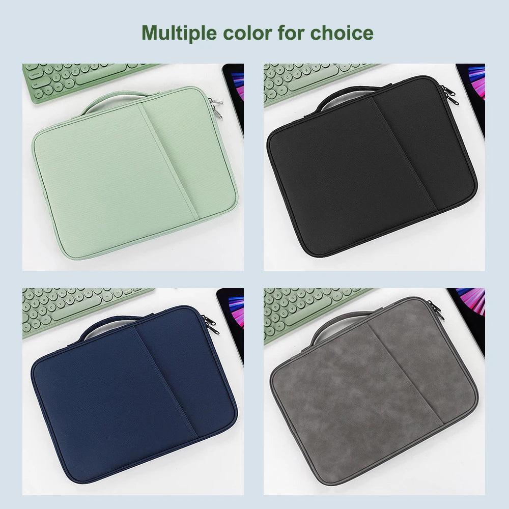 Waterproof Tablet Sleeve Bag – Protective Pouch for iPad Pro, iPad Air, and Tablets (10.2"-13")
