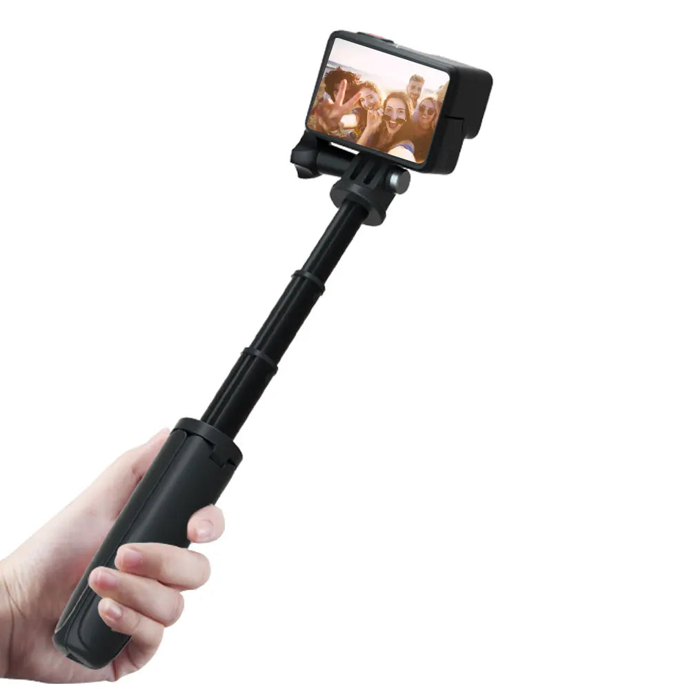 HONGDAK GoPro Vlog Tripod – Foldable and Portable Monopod for GoPro Hero 11, 10 Black, Session, Osmo Action Cameras