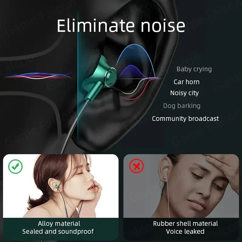 USB Type-C HiFi Stereo Earbuds with Volume Control and Mic – Wired In-Ear Headphones for Galaxy S24, iPhone 15 Pro Max, and More