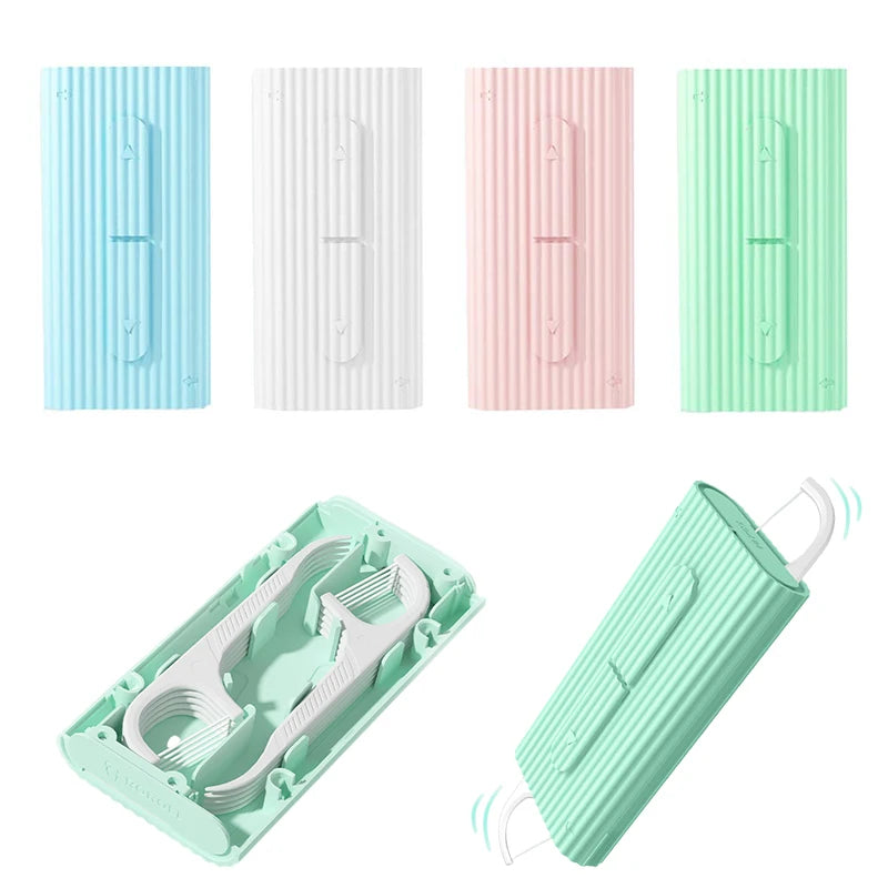 Portable Automatic Dental Floss Storage Box - Flosser Picks for Travel and Home