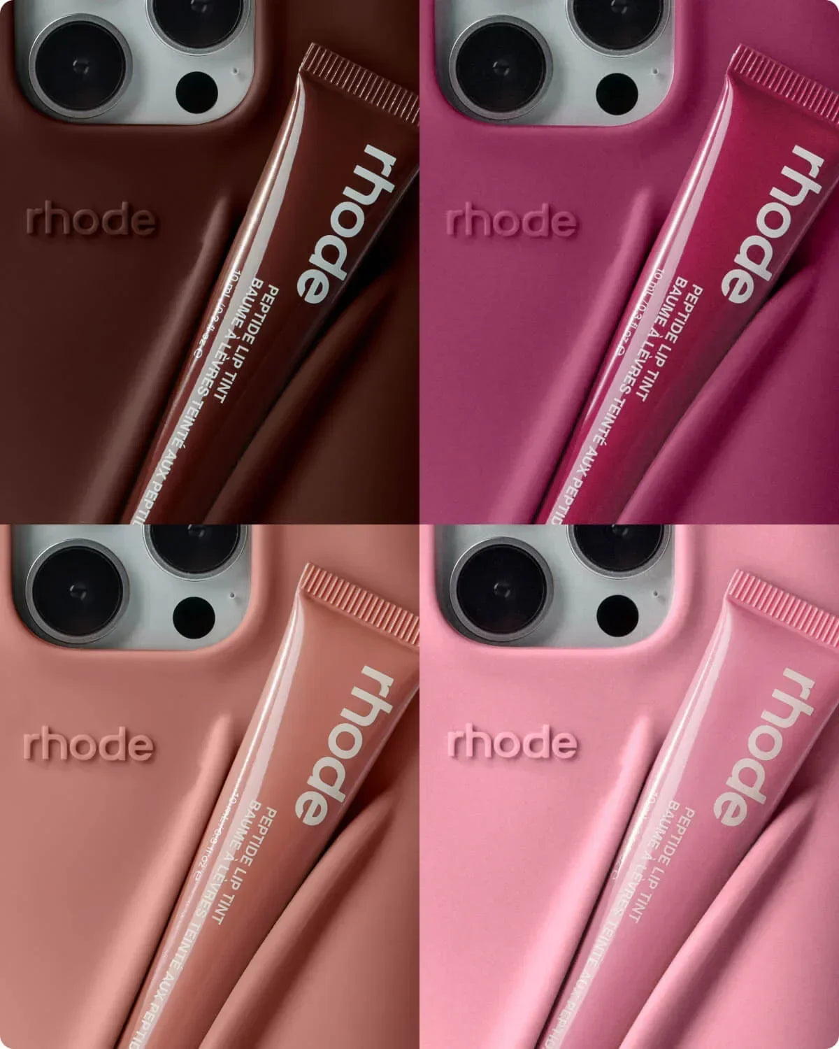 New Autumn Limited Edition Rhode Lip Holder Silicone Phone Case – Stylish and Functional Cover for iPhone 11, 12, 13, 14, 15, 16 Pro Max Plus
