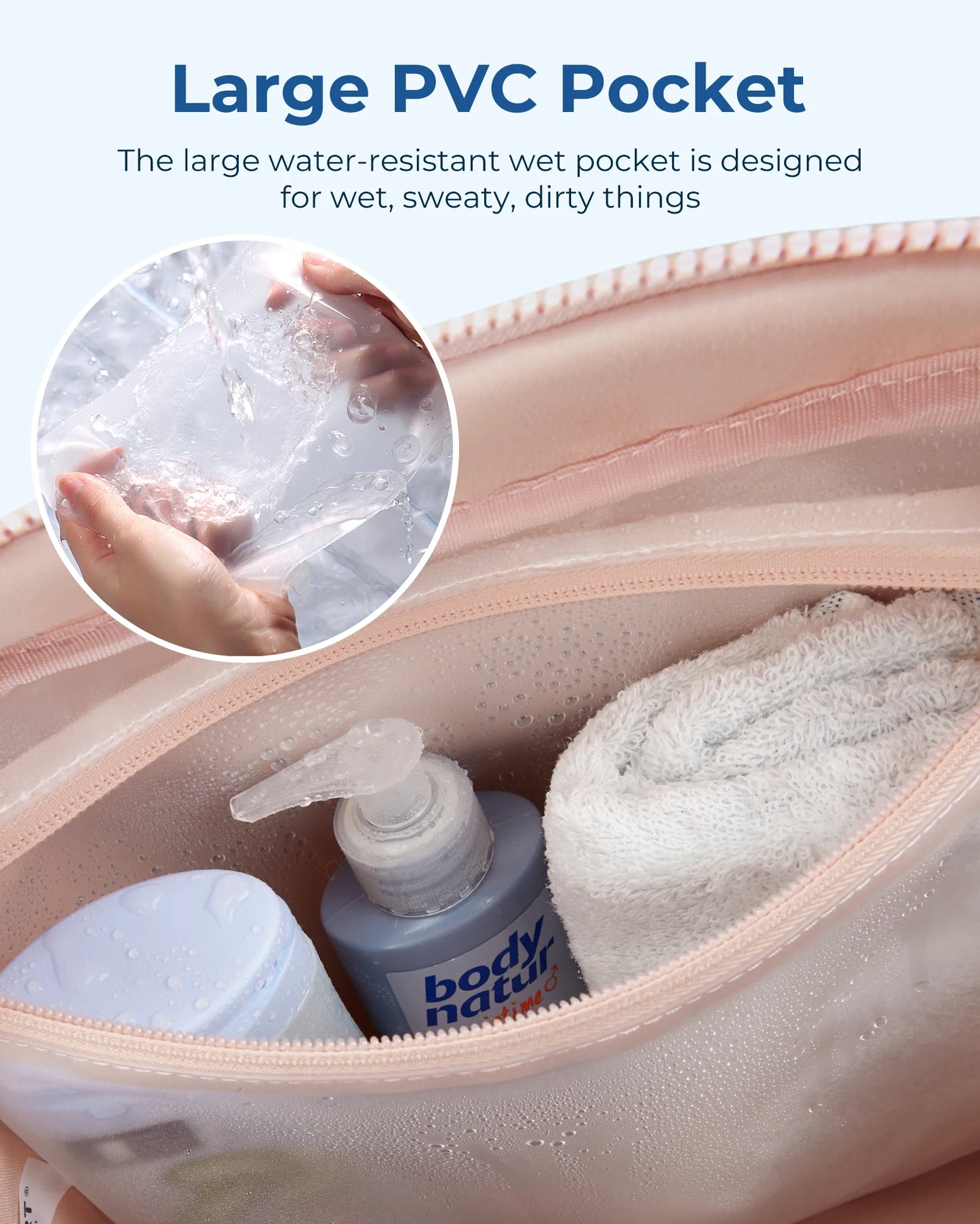 Women’s Travel Duffel Bag – Stylish and Functional Gym and Weekender Bag with Wet Pocket