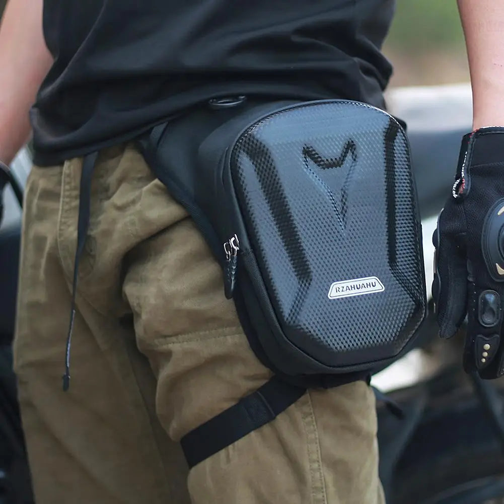 Waterproof Tactical Motorcycle Leg Side Bag – Waist Hip Fanny Pack for Outdoor Travel