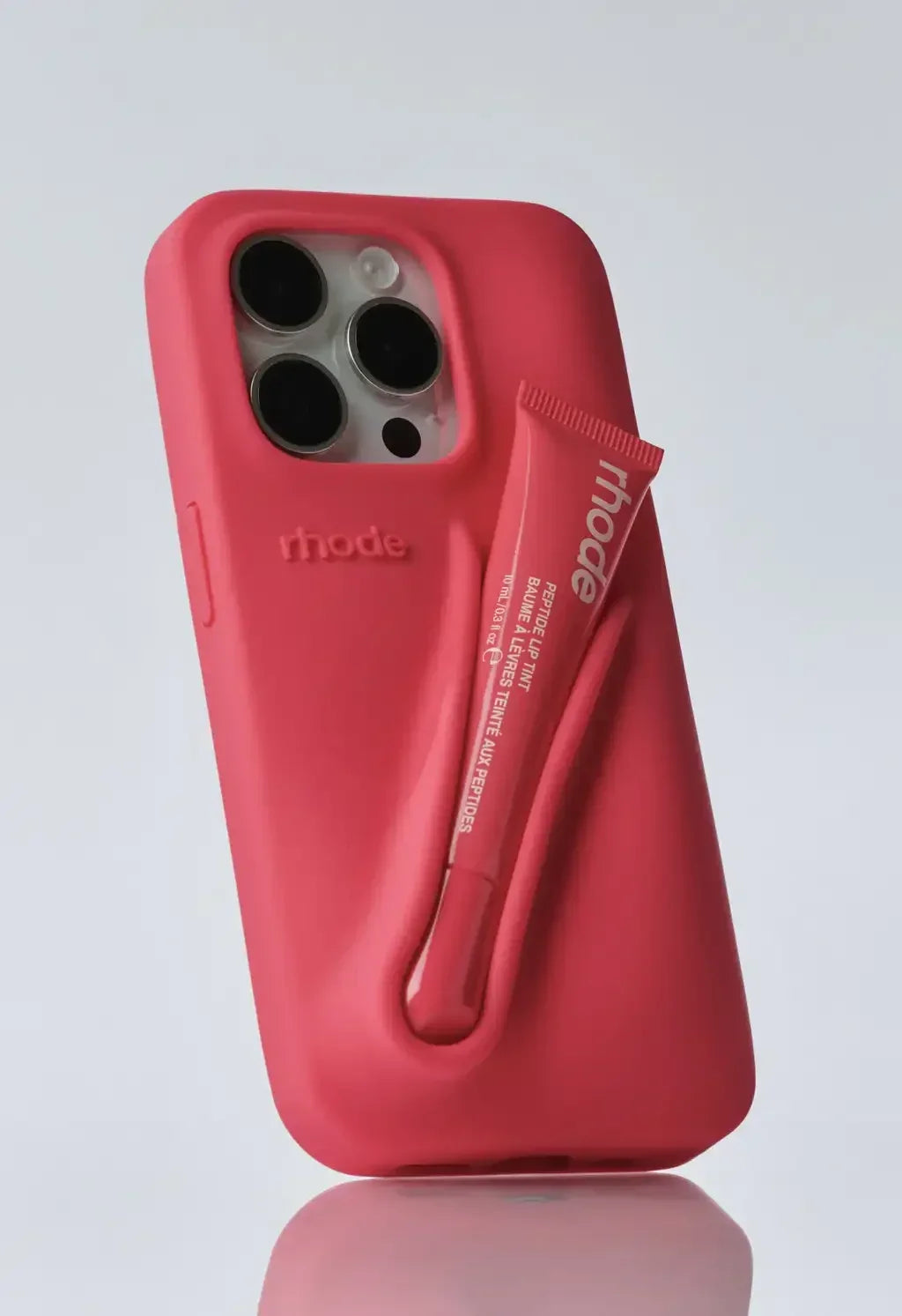 New Autumn Limited Edition Rhode Lip Holder Silicone Phone Case – Stylish and Functional Cover for iPhone 11, 12, 13, 14, 15, 16 Pro Max Plus