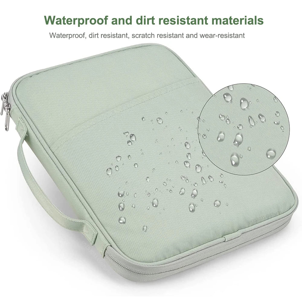 Waterproof Tablet Sleeve Bag – Protective Pouch for iPad Pro, iPad Air, and Tablets (10.2"-13")