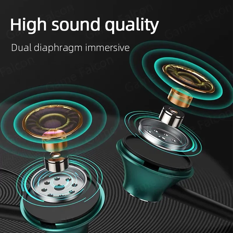 USB Type-C HiFi Stereo Earbuds with Volume Control and Mic – Wired In-Ear Headphones for Galaxy S24, iPhone 15 Pro Max, and More