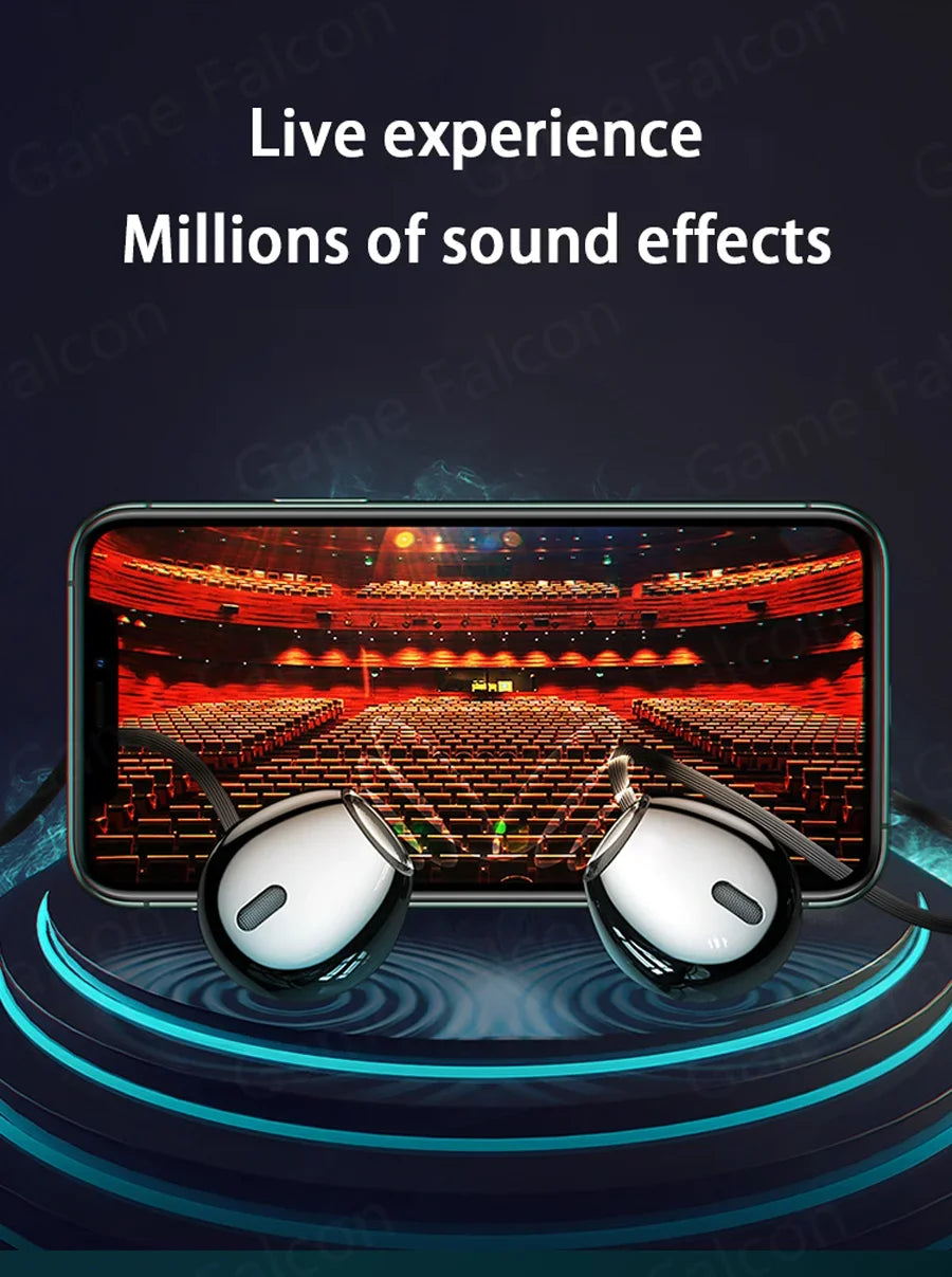 USB Type-C HiFi Stereo Earbuds with Volume Control and Mic – Wired In-Ear Headphones for Galaxy S24, iPhone 15 Pro Max, and More