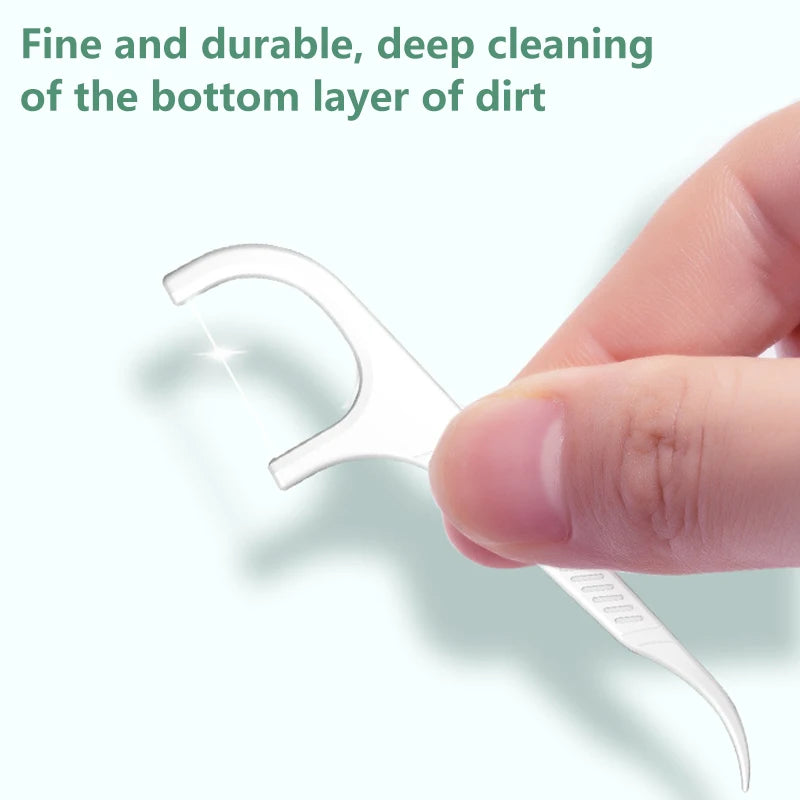 Portable Automatic Dental Floss Storage Box - Flosser Picks for Travel and Home