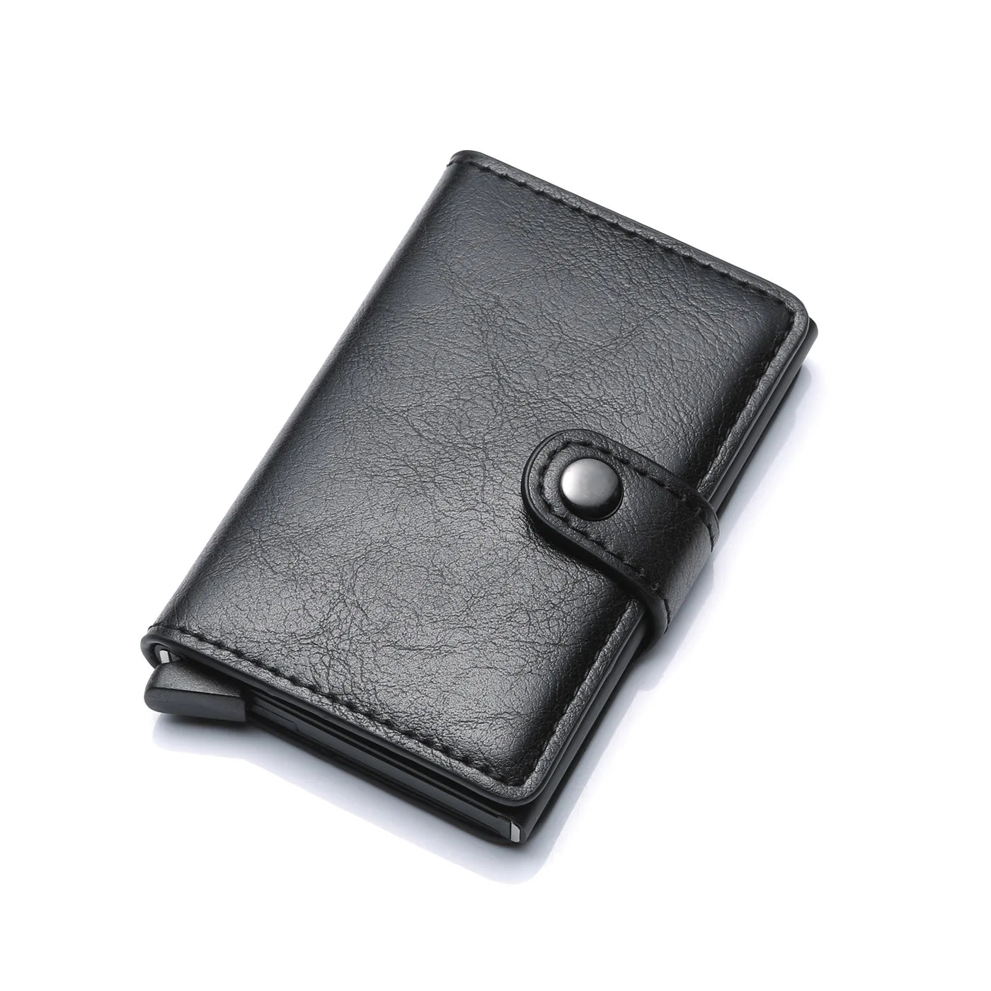 CEXIKA RFID-Blocking PU Leather Card Holder - Slim, Secure, and Stylish Wallet for Men