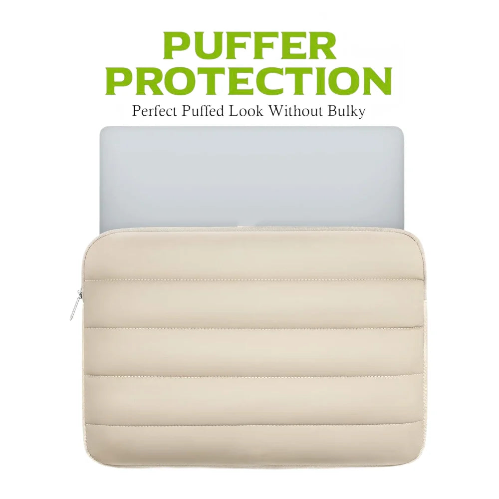 Puffy Laptop Sleeve (13-14 Inch) – Protective and Stylish Cover for MacBook, iPad, and Laptops