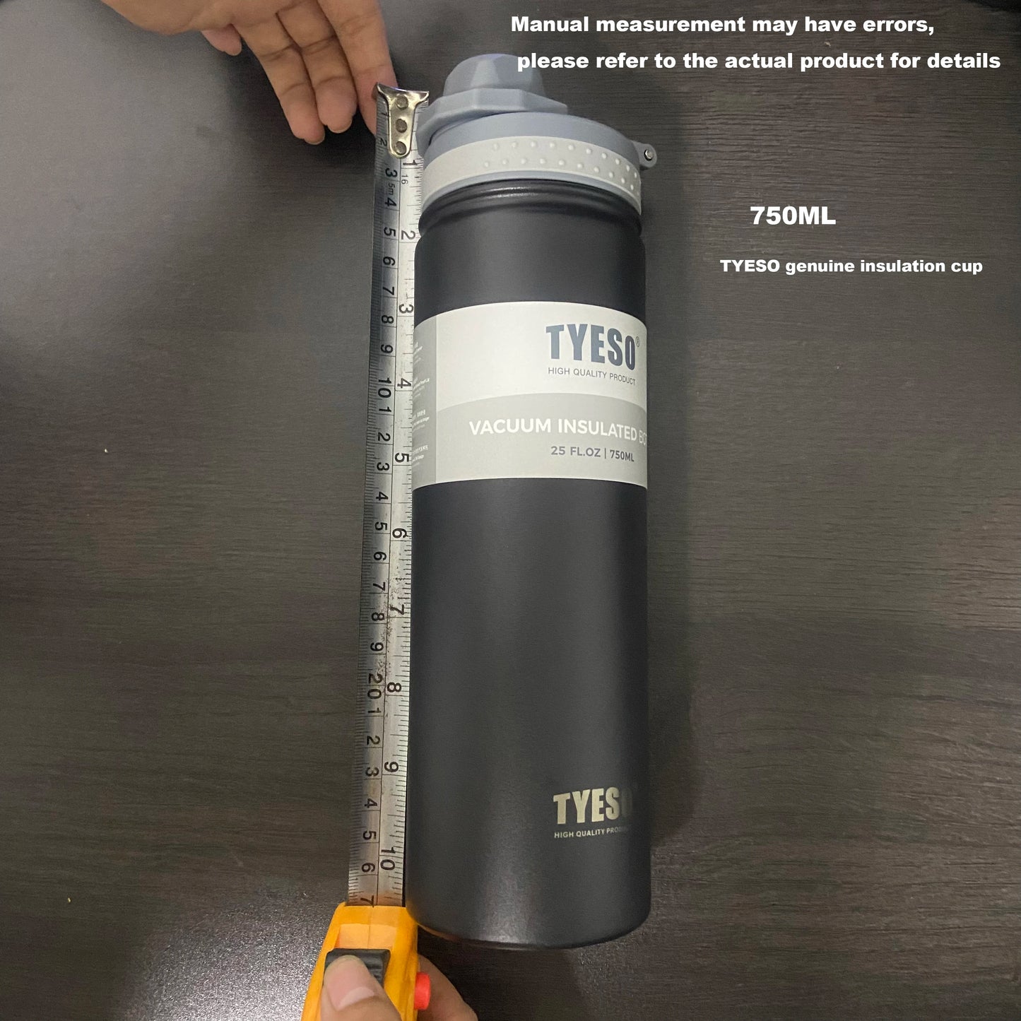 TYESO 530/750ML Stainless Steel Thermos Bottle – The Ultimate Insulated Travel Companion