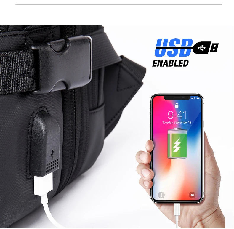 BANGE Expandable Travel Backpack – The Ultimate Companion for Business, School, and Adventure