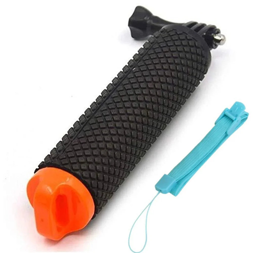 Water Floating Hand Grip Handle Mount for Action Cameras – Compatible with GoPro, DJI, Insta360, and More