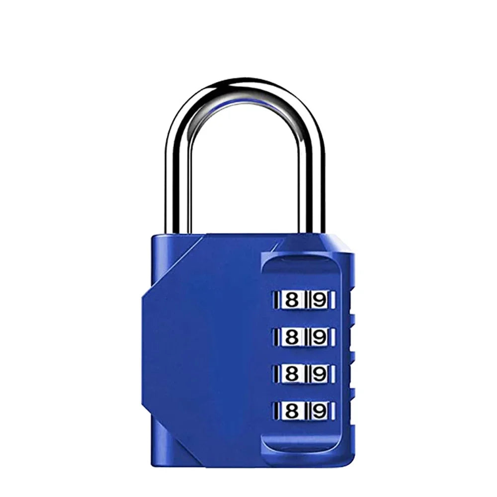 4-Digit Combination Lock – Waterproof and Heavy Duty Padlock for Outdoor and Indoor Use
