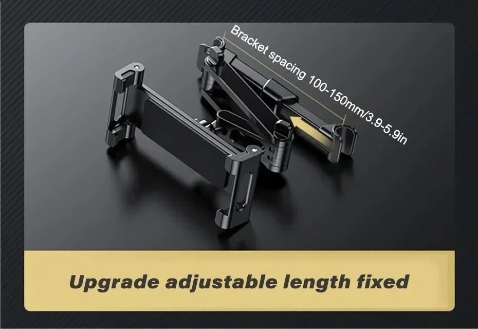 Universal Car Headrest Tablet Holder - Compatible with 4.7"-12.9" Devices