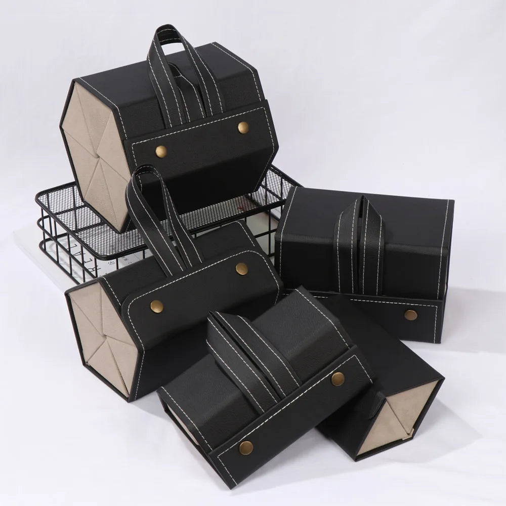 Portable Foldable Multi-Slot Glasses Organizer – Stylish and Practical Eyewear Storage for Travel