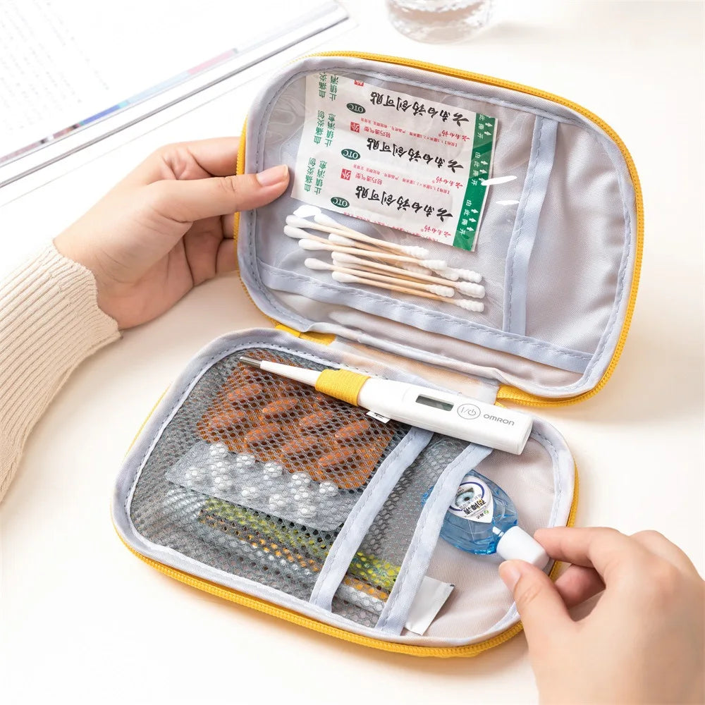 Business Trip Portable Medical Bag – Compact First Aid Kit for Travel, Outdoor, and Home Use