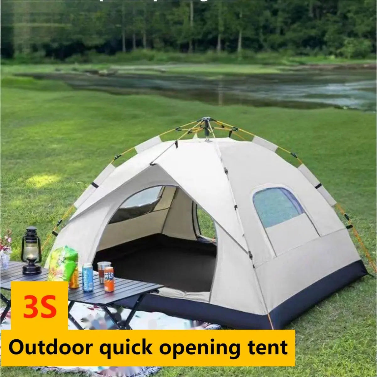Automatic Quick-Opening Outdoor Camping Tent – Durable, Spacious, and Perfect for Quick Adventures