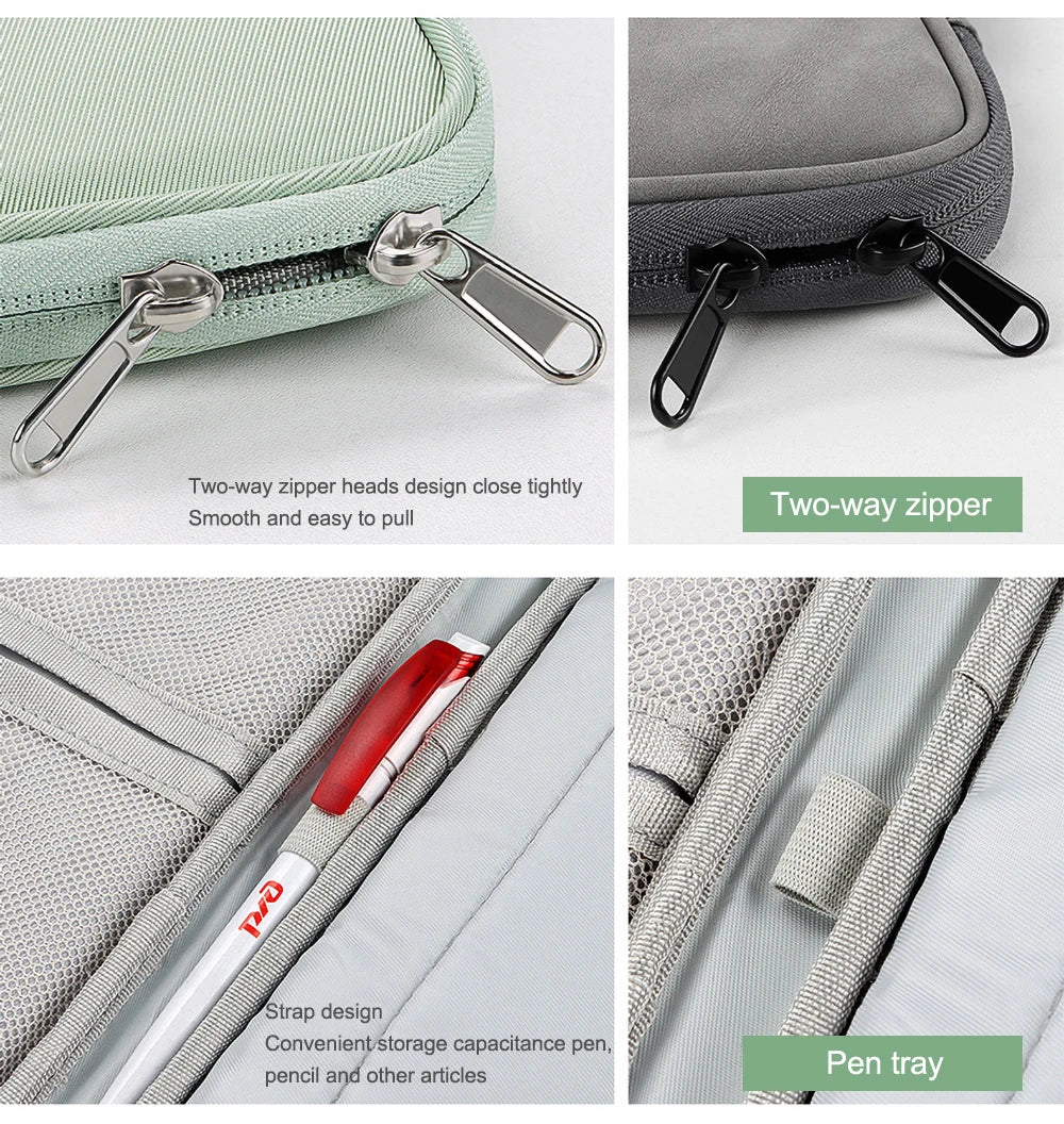 Waterproof Tablet Sleeve Bag – Protective Pouch for iPad Pro, iPad Air, and Tablets (10.2"-13")