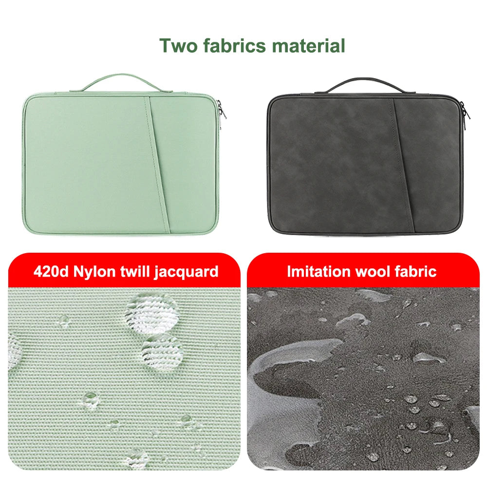 Waterproof Tablet Sleeve Bag – Protective Pouch for iPad Pro, iPad Air, and Tablets (10.2"-13")