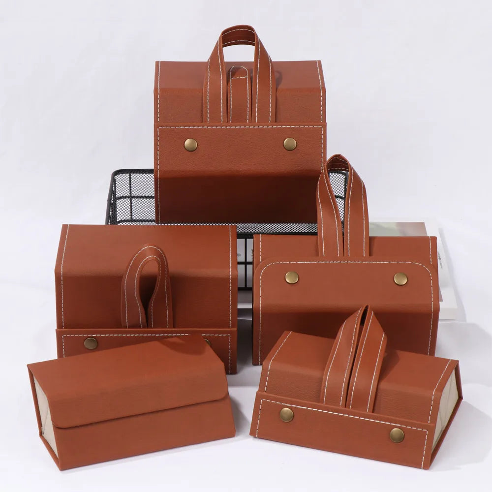 Portable Foldable Multi-Slot Glasses Organizer – Stylish and Practical Eyewear Storage for Travel
