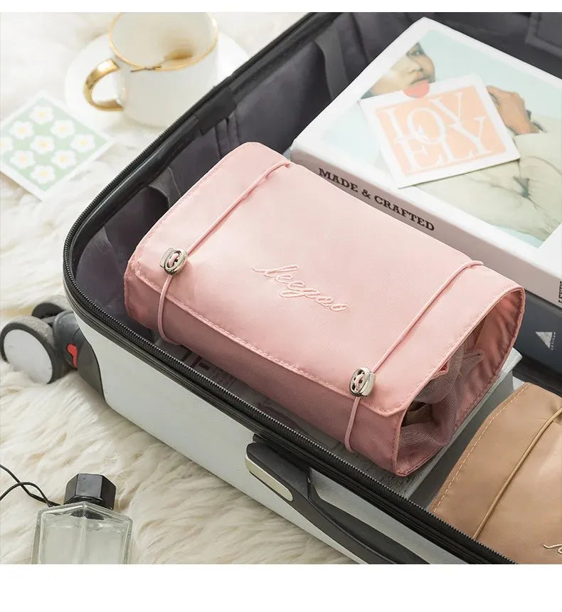 Detachable 4-in-1 Large Capacity Cosmetic Bag - Perfect Travel Companion