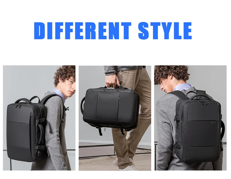 BANGE Expandable Travel Backpack – The Ultimate Companion for Business, School, and Adventure