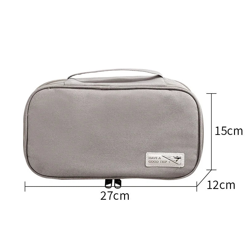 Portable Underwear Storage Bag – Waterproof Travel Organizer for Bras, Socks, and Clothing
