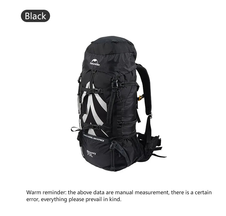 Naturehike 70L Camping Backpack - Ergonomic, Waterproof, and Built for Adventure