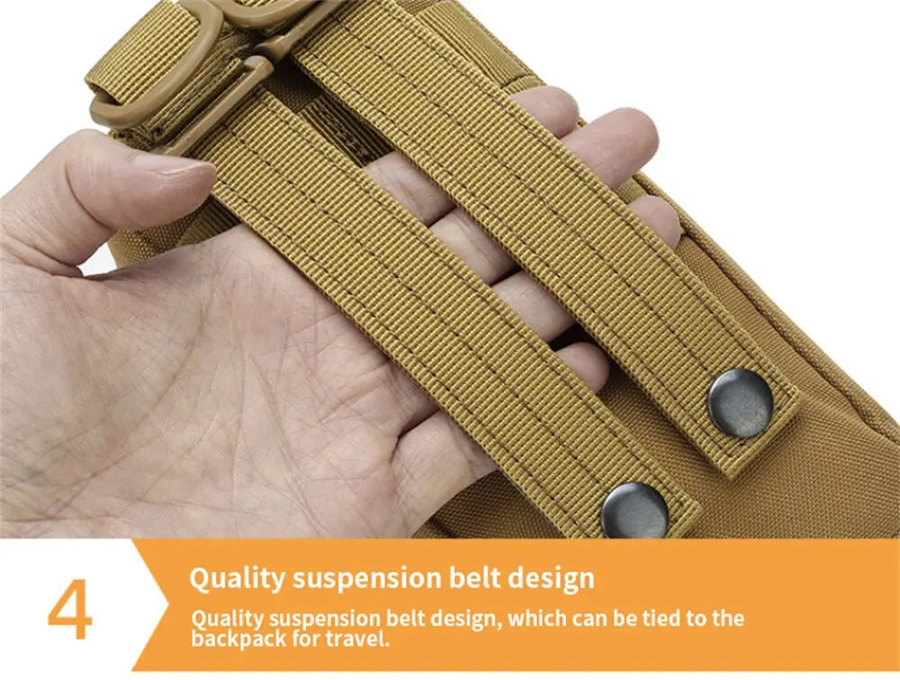 Tactical First Aid Kit EDC Pouch – Essential Survival Bag for Outdoor Adventures