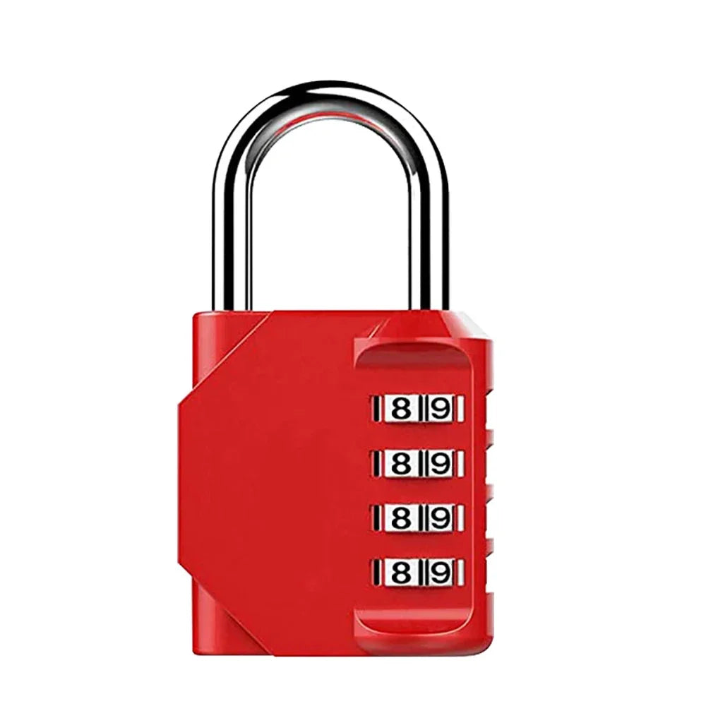 4-Digit Combination Lock – Waterproof and Heavy Duty Padlock for Outdoor and Indoor Use