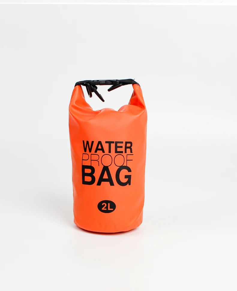 2-Liter Waterproof Dry Bag – Durable and Compression-Friendly Outdoor Backpack for Water Sports and Hiking