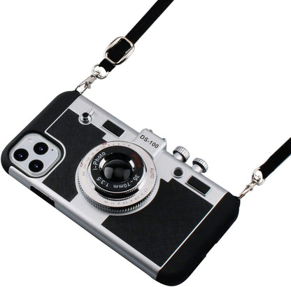 Emily In Paris 3D Retro Camera Leather Case for iPhone 13 to 16 Pro Max