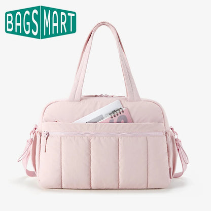 Women’s Travel Duffel Bag – Stylish and Functional Gym and Weekender Bag with Wet Pocket