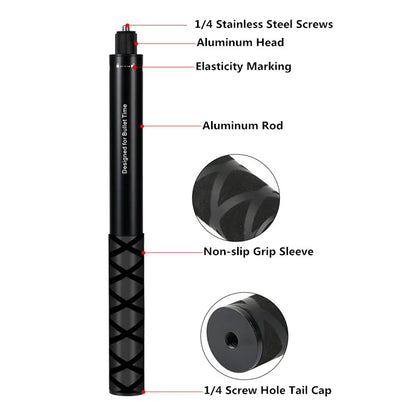 SZKOSTON Invisible Selfie Stick for Insta360 and DJI Action Cameras - 3m Extendable Stick for Dynamic Shots