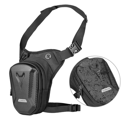 Waterproof Tactical Motorcycle Leg Side Bag – Waist Hip Fanny Pack for Outdoor Travel
