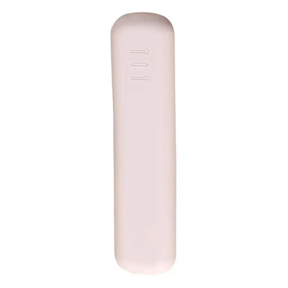 Silicone Makeup Brush & Brow Pencil Case – Dust-Proof, Portable Travel Storage Bag