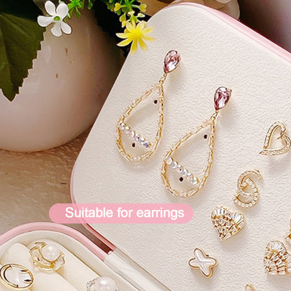 Korean-Inspired Exquisite Portable Jewelry Storage Box - Elegant and Practical for Travel