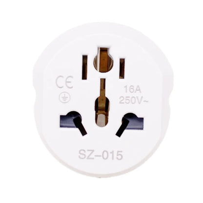 Socket Plug Travel Charger Adapter Converter – EU 2-Pin Plug with Overload Protection