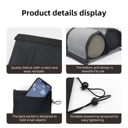 Luggage Travel Cup Holder - Hands-Free, Durable Drink Bottle Bag for All Suitcase Handles