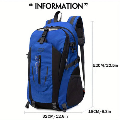 Men's Large Capacity Outdoor Backpack – Lightweight, Waterproof Travel & Hiking Bag