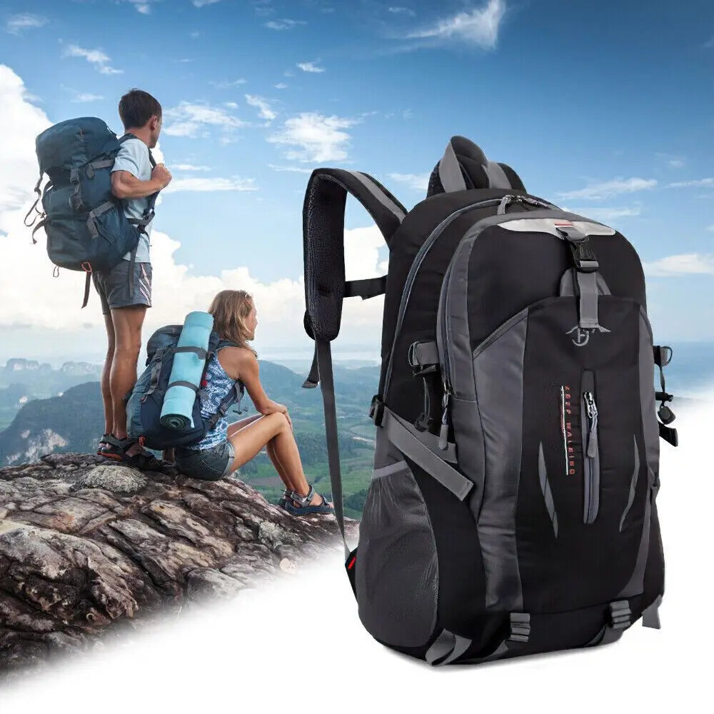 Men's Large Capacity Outdoor Backpack – Lightweight, Waterproof Travel & Hiking Bag