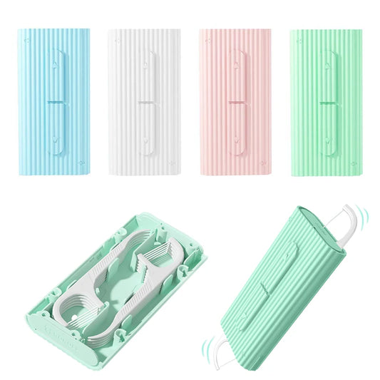Portable Automatic Dental Floss Storage Box - Flosser Picks for Travel and Home